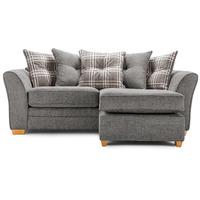 April Fabric Scatter Back Corner Sofa Sofa Grey