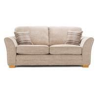 April Fabric 2 Seater Sofabed Oatmeal