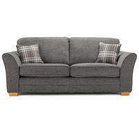 April Fabric 2.5 Seater Sofa Grey