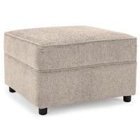 april fabric footstool oatmeal