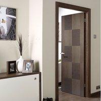 apollo chocolate grey flush internal door is 12 hour fire rated and pr ...