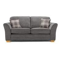 april fabric 2 seater sofabed grey