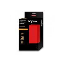 approx universal 90 w automatic notebook power adaptor red