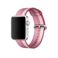 apple 42mm berry woven nylon