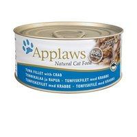 Applaws Cat Tin 70g Tuna with Crab