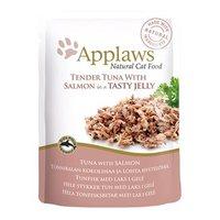 Applaws Cat Pouch 70g Tuna Wholemeat with Salmon in Jelly