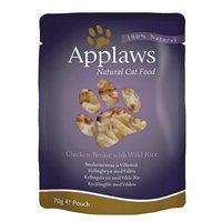 Applaws Cat Pouch 70g Chicken with Wild Rice
