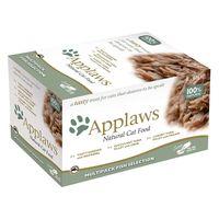 Applaws Cat Pot Mixed Multipack 60g - Chicken Selection 8 x 60g