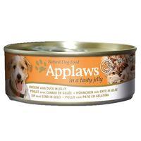 applaws dog food in jelly saver pack 24 x 156g chicken duck