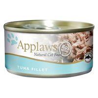 Applaws Cat Food Cans 156g - Tuna / Fish - Tuna Fillet with Seaweed 6 x 156g