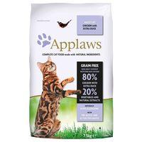 Applaws Chicken & Duck Cat Food - Economy Pack: 2 x 7.5kg