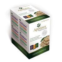 applaws cat pouches mixed pack in broth 70g chicken selection 24 x 70g