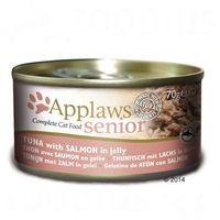 Applaws Senior Cat Food 70g - Senior Tuna with Salmon 6 x 70g