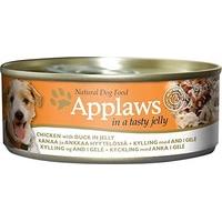 Applaws Dog Can Chicken With Duck In Jelly 156g (Pack of 12)