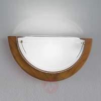 appealing wall light evi oak