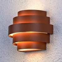 Appealing Enisa LED wall light for outdoors