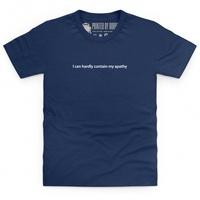 apathy contained kids t shirt