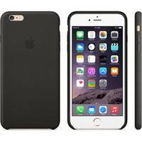 apple iphone 6 plus leather case black
