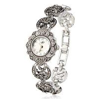 Aphrodite - Silver Sunflower Women Bracelet Watch Cool Watches Unique Watches Fashion Watch