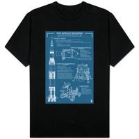 Apollo Missions - Blueprint Poster