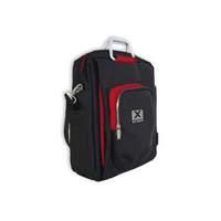 Approx Nylon Toploader Laptop Bag With Multiple Zip Compartments For 15.6 Inch Laptops Black/red (appnbst15br)