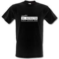 Apres Ski Instructor male t-shirt.