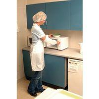 APRONS - POLYTHENE DISPOSABLE WHITE