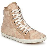Apepazza LESLEY women\'s Shoes (High-top Trainers) in BEIGE