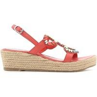 apepazza fba06 wedge sandals women red womens sandals in red