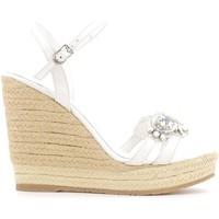 apepazza clr09 wedge sandals women bianco womens sandals in white