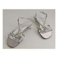 appealing silver sandals with jewelled detail john lewis size 6