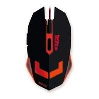 Approx Fire 2400dpi Ergonomic Gaming Mouse With Led Backlight Usb Black (appfire)
