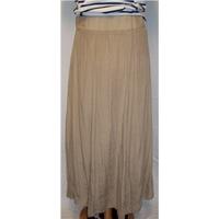 Apricot - Size: 16 - Beige - Long skirt