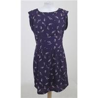 Apricot, size M Purple Patterned Dress
