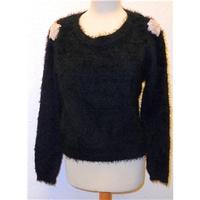 Apparel - Cape Daisy - Size: L - Black - Sweater