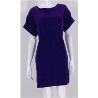 Apricot Size S Royal Purple Short Dress