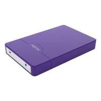 Approx Screwless 2.5 Inch Hdd Sata Enclosure With Usb 2.0 Connection Max. Capacity 1tb Purple (apphdd09p)