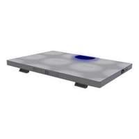 Approx Super Silent Cooler Pad With Dual Fans And Usb Ports For 15.4 Inch Notebooks White (appnbc05w)