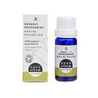 aqua oleum organic peppermint 10ml