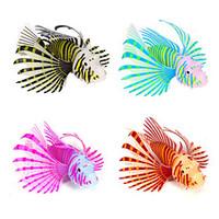 Aquarium Decoration Artificial Fish Noctilucent Lion Fish Silicone