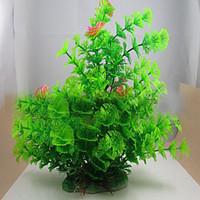 Aquarium Decoration Waterplant Non-toxic Tasteless Plastic Green