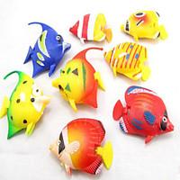 Aquarium Decoration Artificial Fish Non-toxic Tasteless Plastic Random Colors