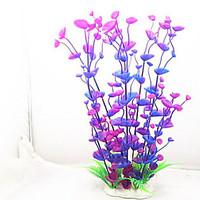 Aquarium Decoration Waterplant Non-toxic Tasteless Plastic Green