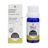 Aqua Oleum Organic Orange Oil 10ml (1 x 10ml)