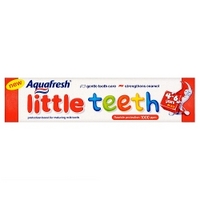 aquafresh little teeth fluoride toothpaste 3 5 years 50ml