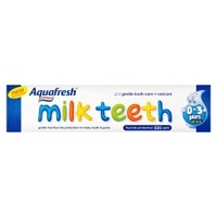 Aquafresh Milk Teeth Fluoride Toothpaste 0-2 Years 50ml