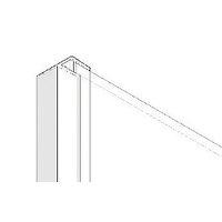 Aqualux Universal Bath/Shower Screen Angled Side Seal 2000mm