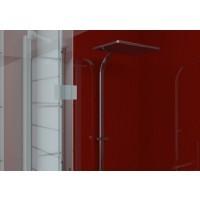 aquabord 2 wall shower panel kit scarlet galaxy