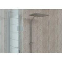 Aquabord PVC T&G 3 Wall Shower Kit - Travertine Beige