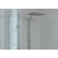 Aquabord PVC T&G 3 Wall Shower Kit - Frost White